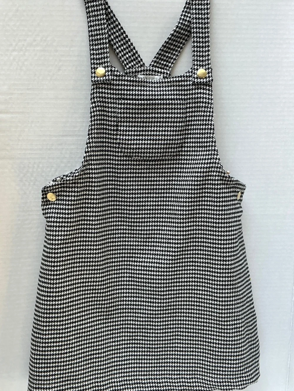 Max Studio Kids Size 5T Jumper Black & White Houndstooth